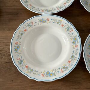 Vintage Harmonia Plates bowls  9,5 inch Harmonia Spain Dishes set of 4